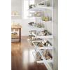imageRubbermaid White Fasttrack Closet SlideOut Tiered Organizing Shelf 2060354