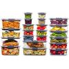 Set of 22 Assorted Containers