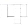 imageRubbermaid Configurations Closet Shelves ampamp Hanging Kit 2 26quot Shelves White Custom Pantry Organizer and StorageClothes Rack for HomeLaundryBathroomMudroomPantryLinen Closet