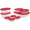 imageRubbermaid EasyStore Large Containers 18Piece Set Food Storage Containers Food Storage Containers with Lids