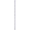 imageRubbermaid Fast Track Adjustable Closet System Hardware 25Inch Upright White Pantry StorageOrganization for ClothesShoesFoodCleaning Supplies