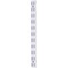 imageRubbermaid Fast Track Adjustable Closet System Hardware 70Inch Upright White Pantry StorageOrganization for ClothesShoesFoodCleaning Supplies1375