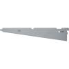 imageRubbermaid Garage FastTrack Bracket 16quot Deep Shelf Bracket with Speed Clips Satin Nickel Wall Mounted Storage System for HomeGarageTool Organization