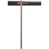 imageRubbermaid Garage FastTrack Upright 25quot Satin Nickel Wall Mounted Storage System Direct Mount for FastTrack Garage Rail GarageHome OrganizationUpright Rail
