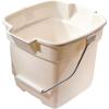 imageRubbermaid Roughneck HeavyDuty Utility Bucket 15Quart Bisque ComfortableDurable Pour Handle Sturdy Pail Bucket for Household CleaningMoppingBisque