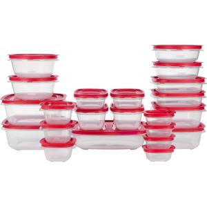 imageRubbermaid EasyStore Containers 44Piece Set Food Storage Containers Food Storage Containers with Lids