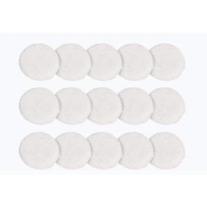 imageRubbermaid Reveal Power Scrubber Attachable Soft Bristle ampamp Velcro Head with 6 Microfiber Pads for Cordless Electric Battery Powered Scrub Brush Ideal for ShoesSneakersCar TrimTiresFurniture15 Piece Refill Pads