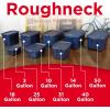 imageRubbermaid Roughneck Tote 31 Gal 3 Pack Made in USA Dark Indigo Metallic Rugged Plastic Stackable Storage Bins with Lids and HandlesVariety  10 Pack