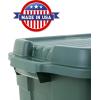imageRubbermaid ECOSense Wheeled Storage Totes 40 Gal Pack of 2 Durable and Reusable Bins with Latching Lids for Garage or Home Organization Made From Recycled Materials37 Gal Pack of 3