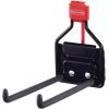 imageRubbermaid Shed Accessory MultiPurpose Hook Holds up to 20 lbs Black Space Saving Shed Organization for Power Tools Bikes Sports Equipment Shovels RakesBlack