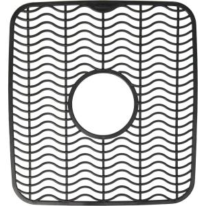 imageRubbermaid Sink Protector Mat Small Black WavesBlack